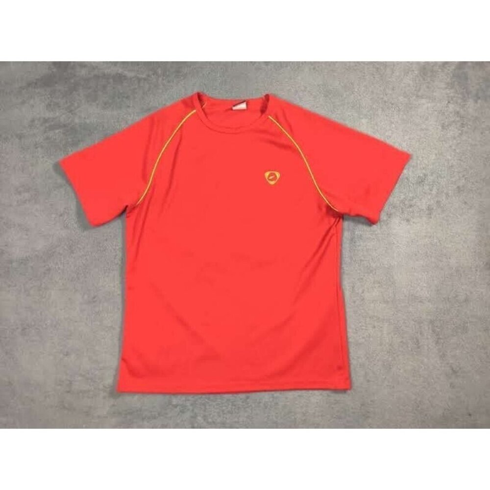 Nike Shirt Adult Mens 2XL XXL Solid Red Sport-Dri Short Sleeve